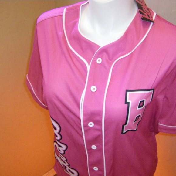 Barbie Pink Baseball Jersey West Coast Barbie Logo Women's Sizes NWT - Picture 12 of 14